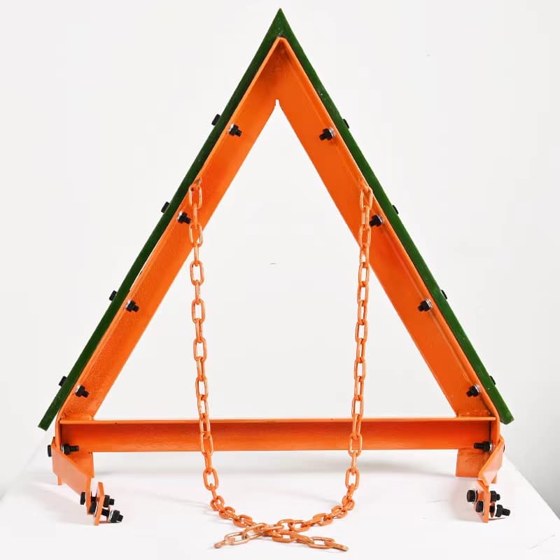 V-Plow sweeper kargarik gabeko segmentu garbitzailea